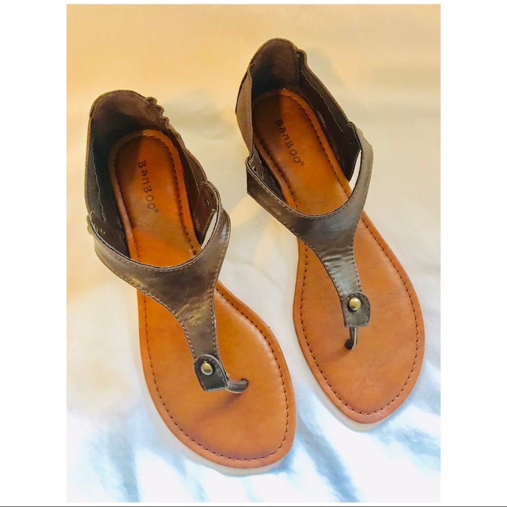 Bamboo Women’s Thong Sandals SZ 6